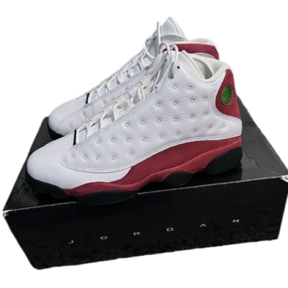 Air Jordan 13 Retro BG Shoes Men Sz 10 White High-top Sneakers 2016 414574-122